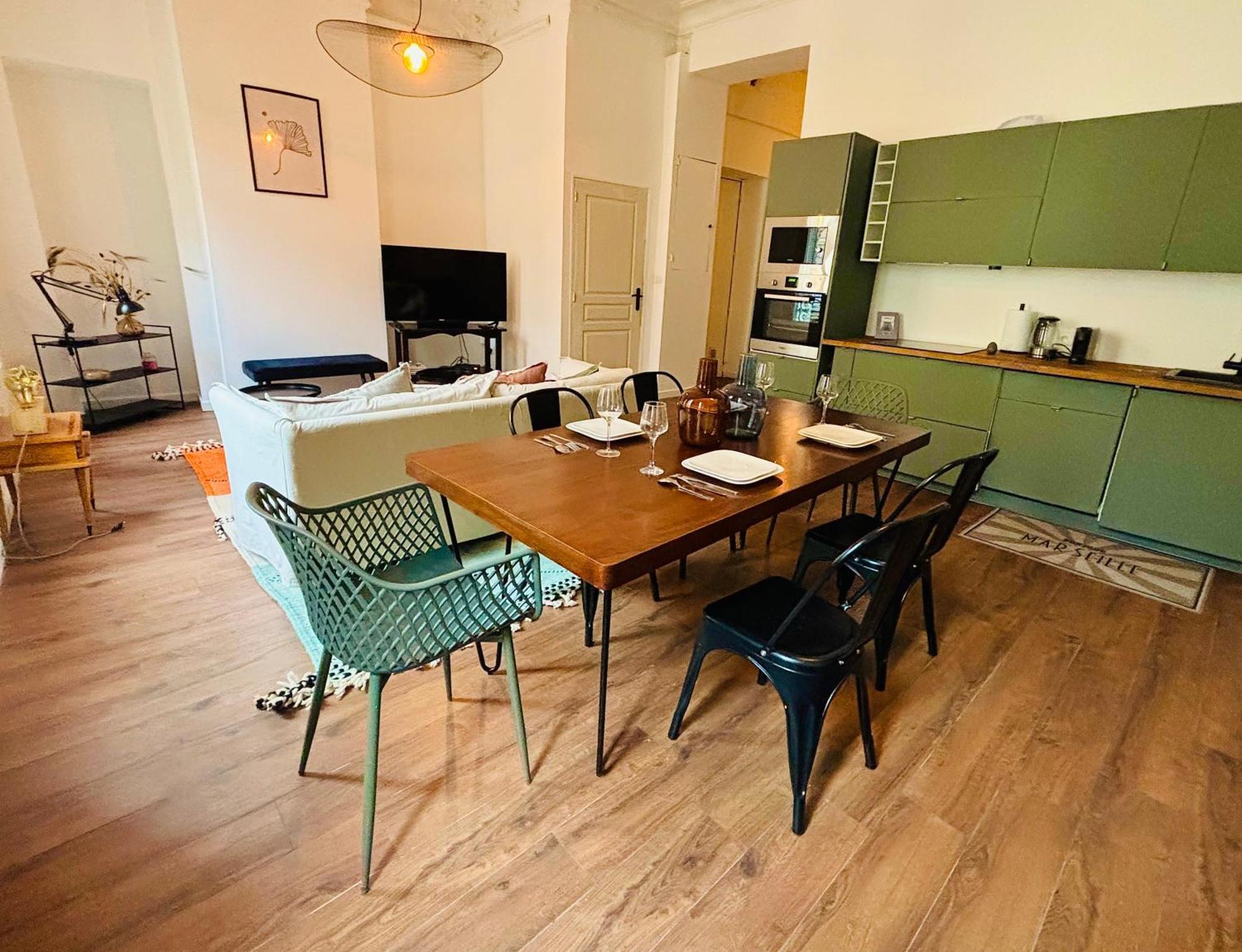 Grand T4 Au Coeur De Marseille Apartment Екстериор снимка